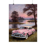 1950 American Riviera Dream Poster - Lake Edition - AquilVision