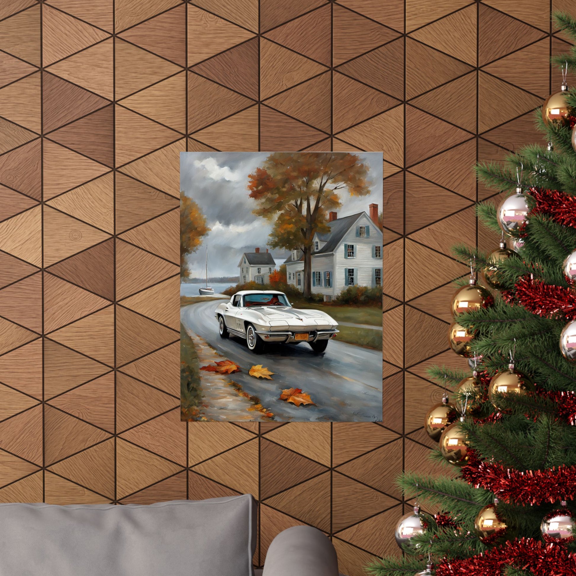 Vintage Car Wall Art Prints, Matte Vertical Posters of Classic Cars, Home Decor, Gift for Car Lovers, Fall Aesthetic Decor Printify