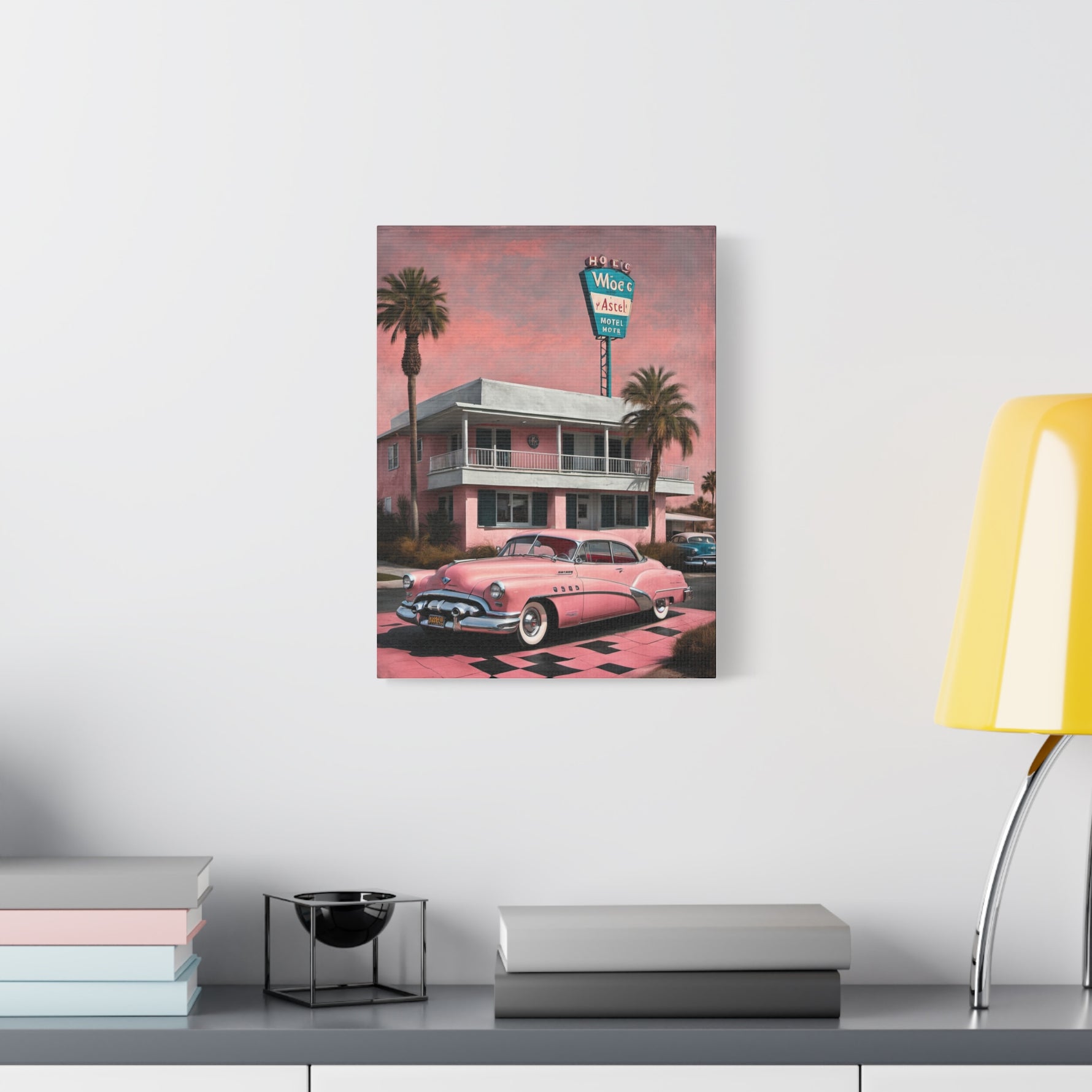 1950 American Riviera Dream Canvas - Motel Edition - AquilVision