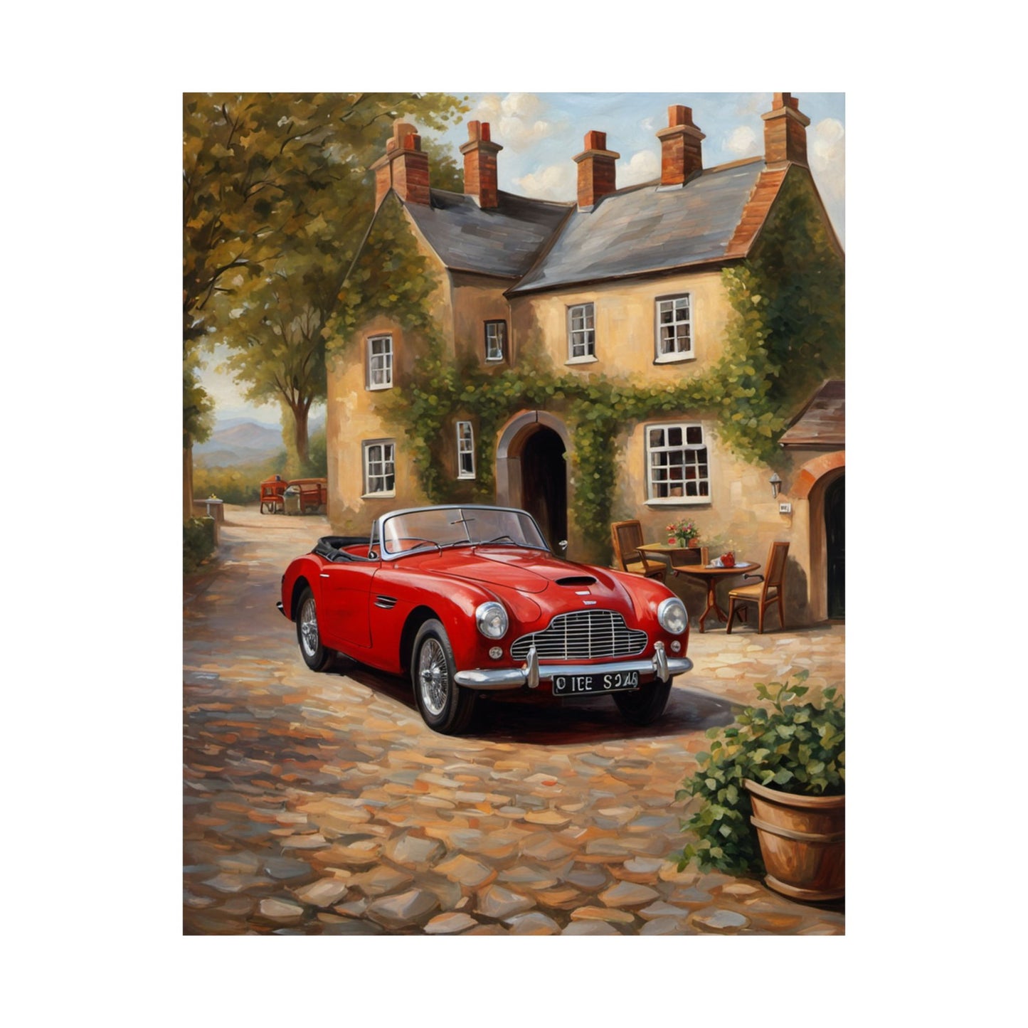 Classic Car Matte Vertical Poster, Vintage Wall Art for Home Decor, Retro Automobile Print for Car Lovers, Gift Idea for Father's Day, [...]