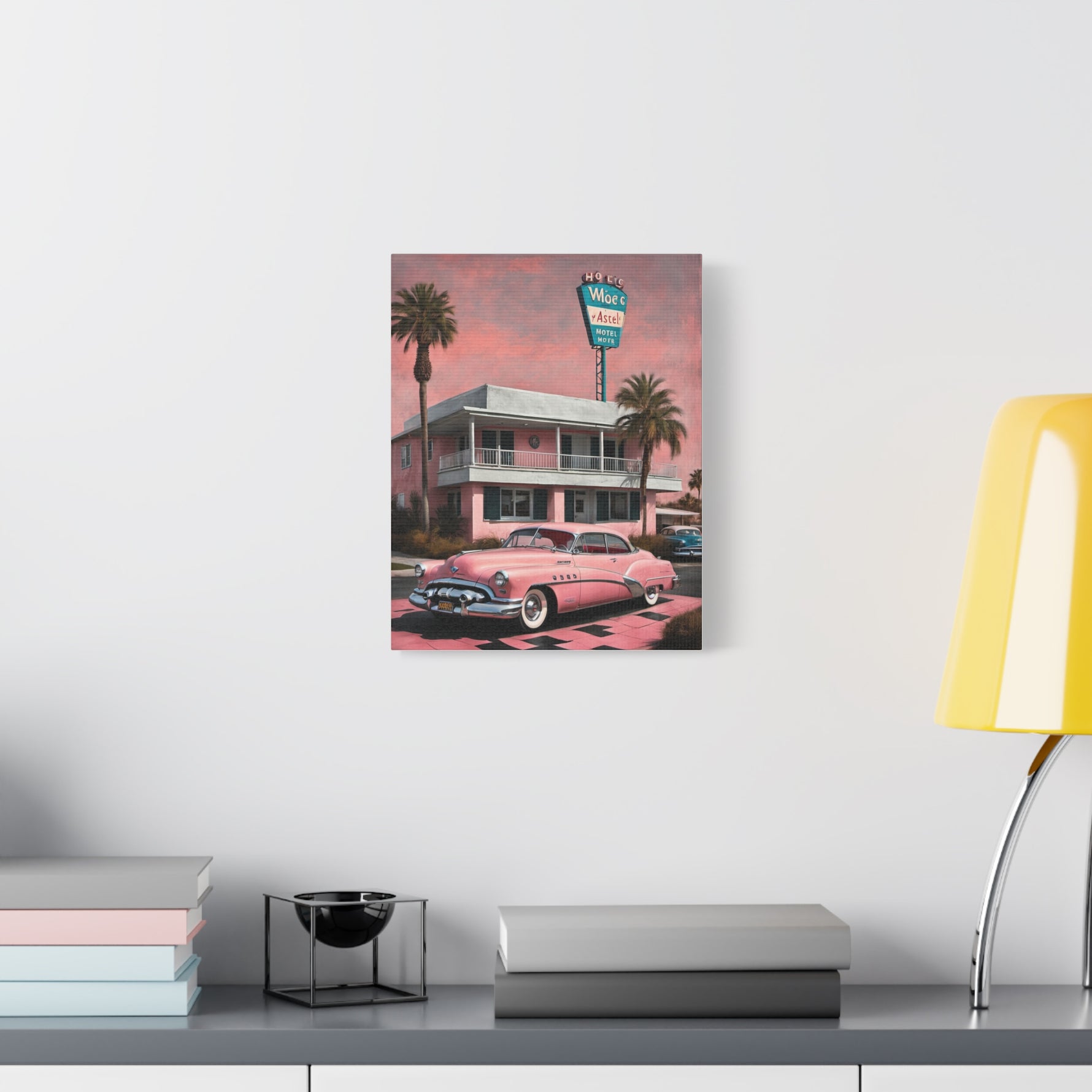 1950 American Riviera Dream Canvas - Motel Edition - AquilVision