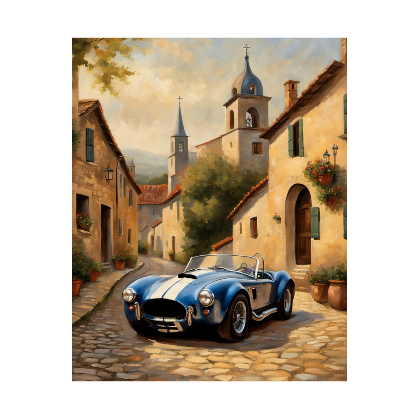 Car Enthusiast Matte Vertical Posters, Vintage Car Art, Classic Automobile Decor, Wall Art for Home, Gift for Him Printify