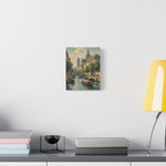 Paris Riverboat Matte Canvas Print — Stretched 1.25" - AquilVision