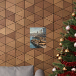 Sea Lion Harbor Matte Vertical Poster — Coastal Nautical Wall Art - AquilVision