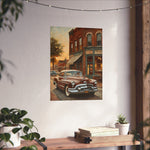 1950 American Riviera Dream Poster - Town Edition - AquilVision