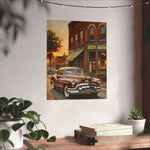 1950 American Riviera Dream Poster - Town Edition - AquilVision