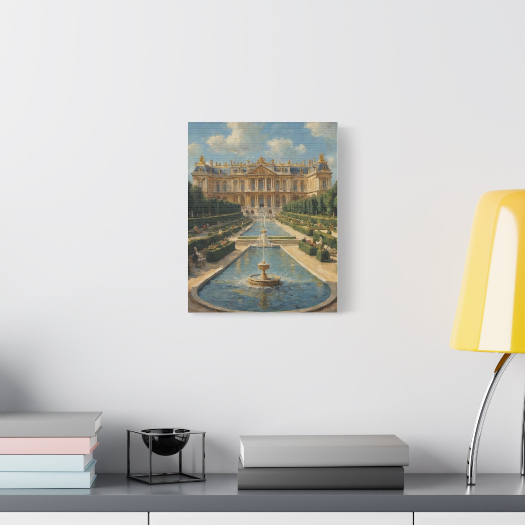 Versailles Palace Fountain Matte Canvas Art — Stretched 1.25" - AquilVision