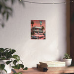 1950 American Riviera Dream Poster - Motel Edition - AquilVision