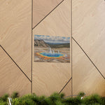 Yellowstone Grand Prismatic Spring Matte Horizontal Poster — Scenic National Park Landscape Wall Art - AquilVision