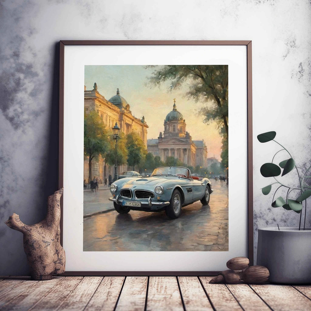 1957 Bavarian Roadster Dream - Street Edition | Poster Canvas