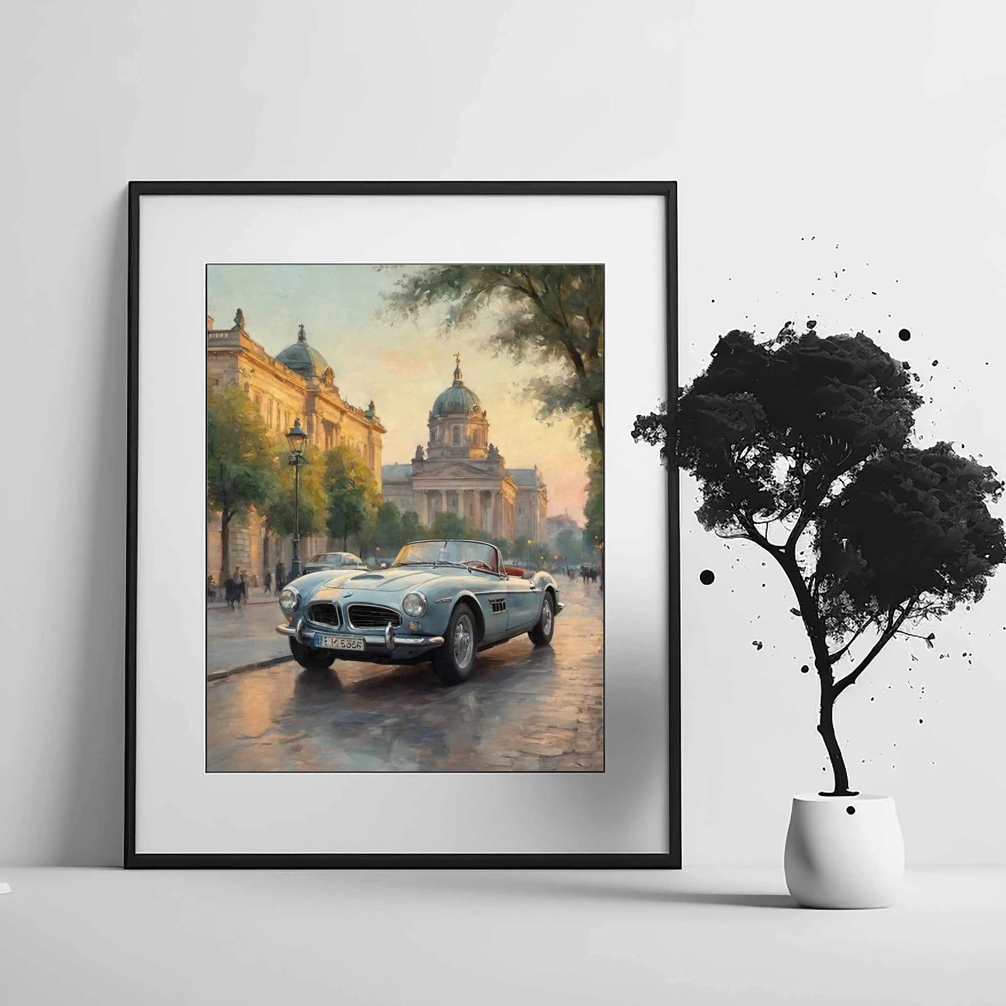 1957 Bavarian Roadster Dream - Street Edition | Poster Canvas