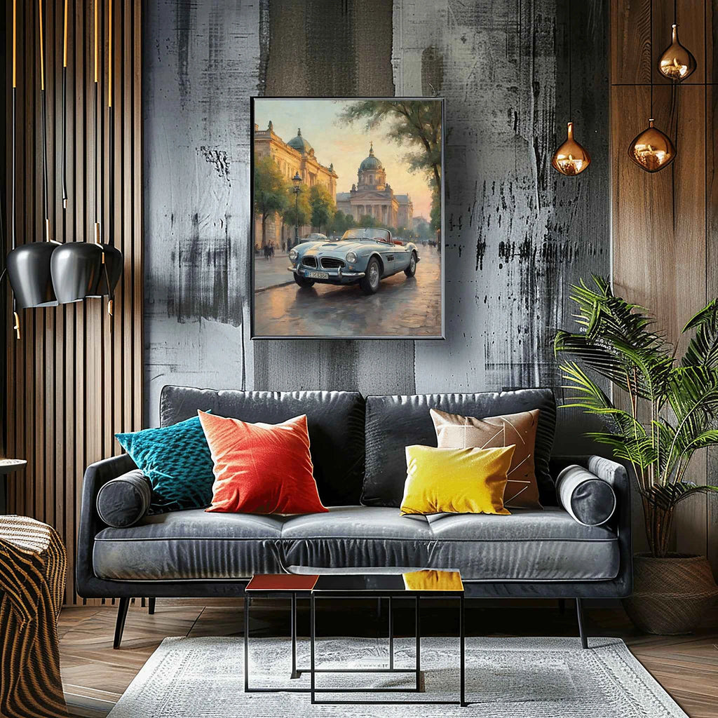 1957 Bavarian Roadster Dream - Street Edition | Poster Canvas