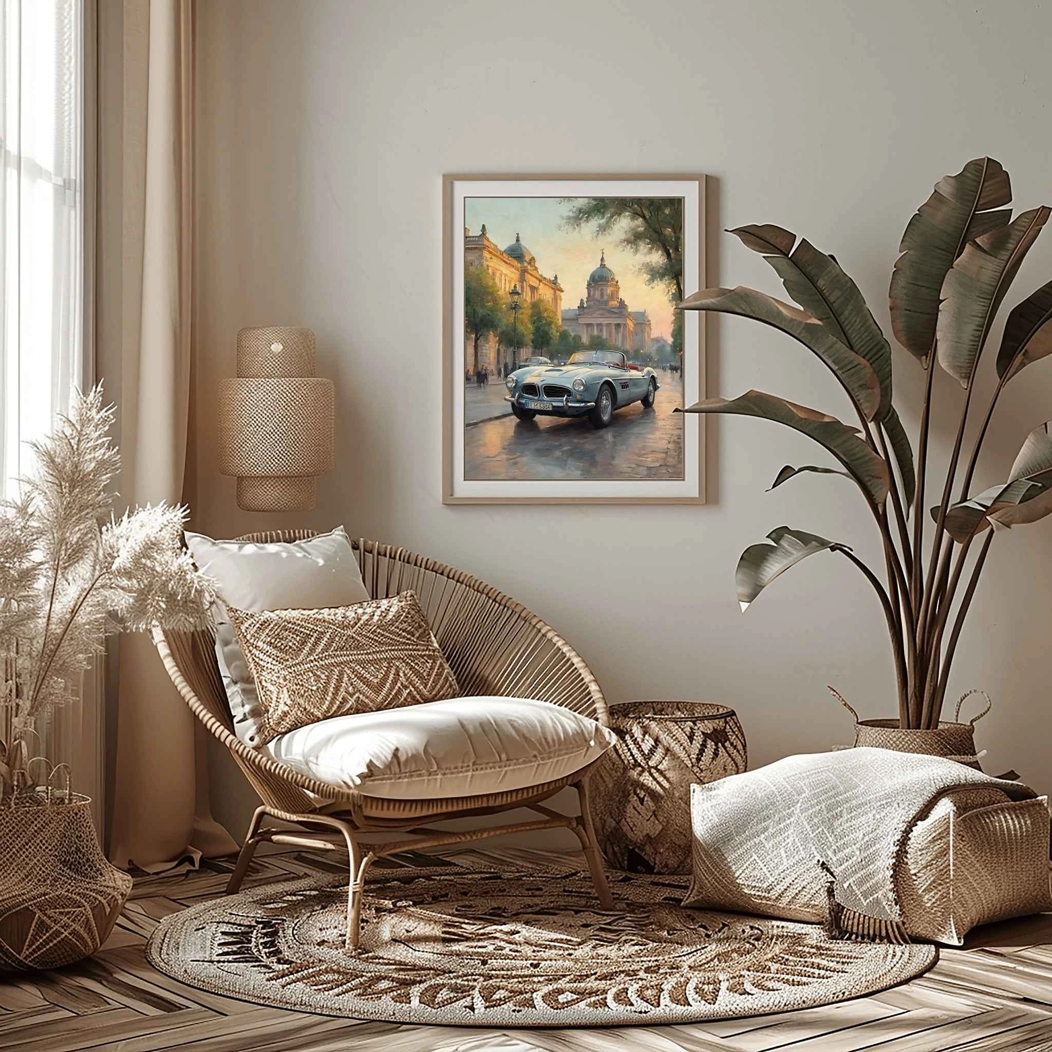 1957 Bavarian Roadster Dream - Street Edition | Poster Canvas