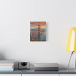 Golden Gate Bridge Canvas Print — Matte Stretched Wall Art - AquilVision
