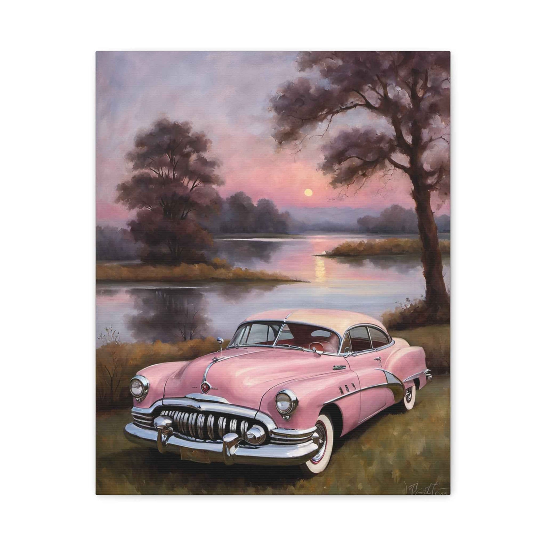 1950 American Riviera Dream Canvas - Lake Edition - AquilVision