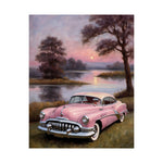 1950 American Riviera Dream Poster - Lake Edition - AquilVision