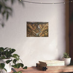 Yellowstone Canyon Waterfall Matte Poster — Landscape Wall Art - AquilVision