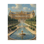 Versailles Palace Fountain Matte Vertical Poster — Classic French Chateau Wall Art - AquilVision