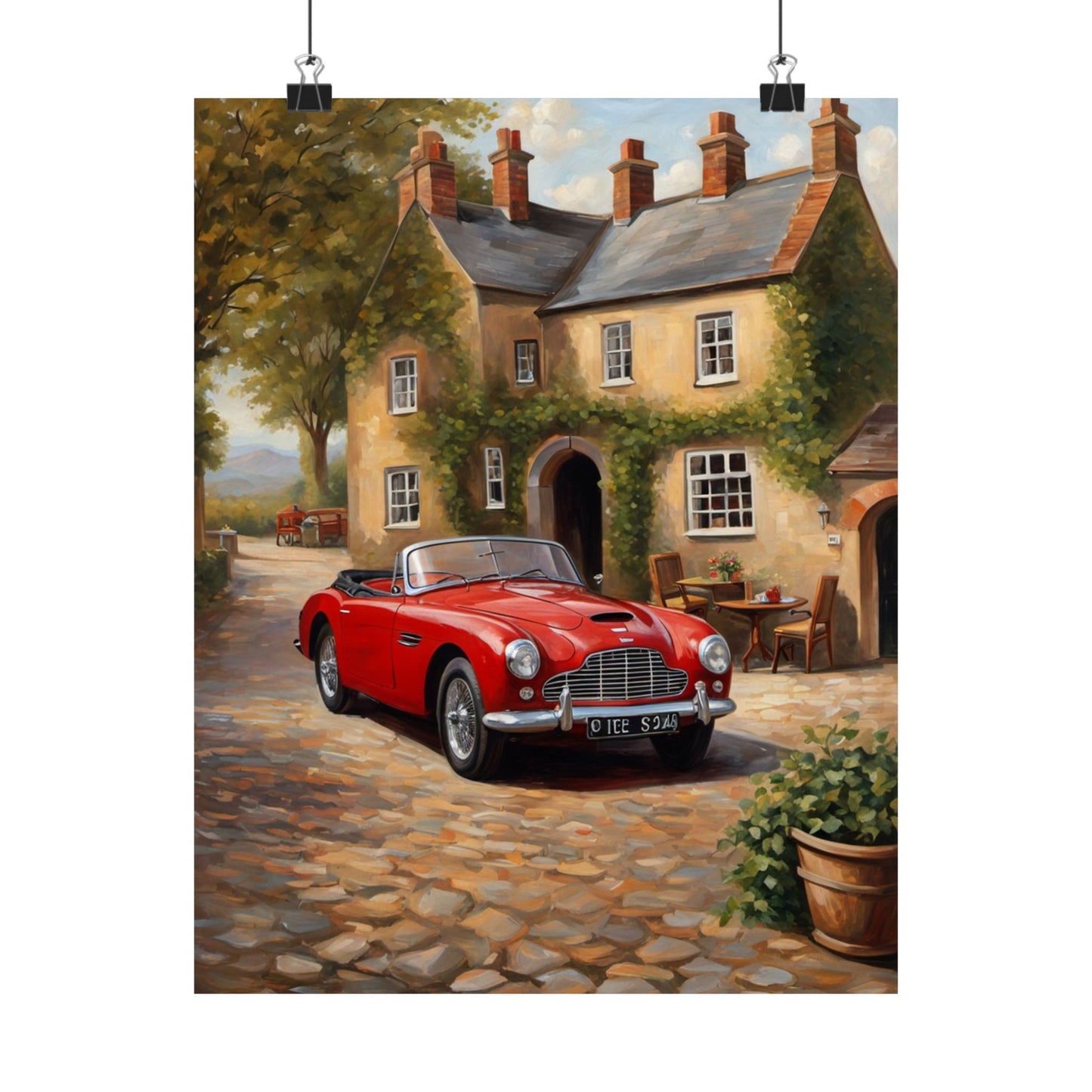Classic Car Matte Vertical Poster, Vintage Wall Art for Home Decor, Retro Automobile Print for Car Lovers, Gift Idea for Father's Day, [...]