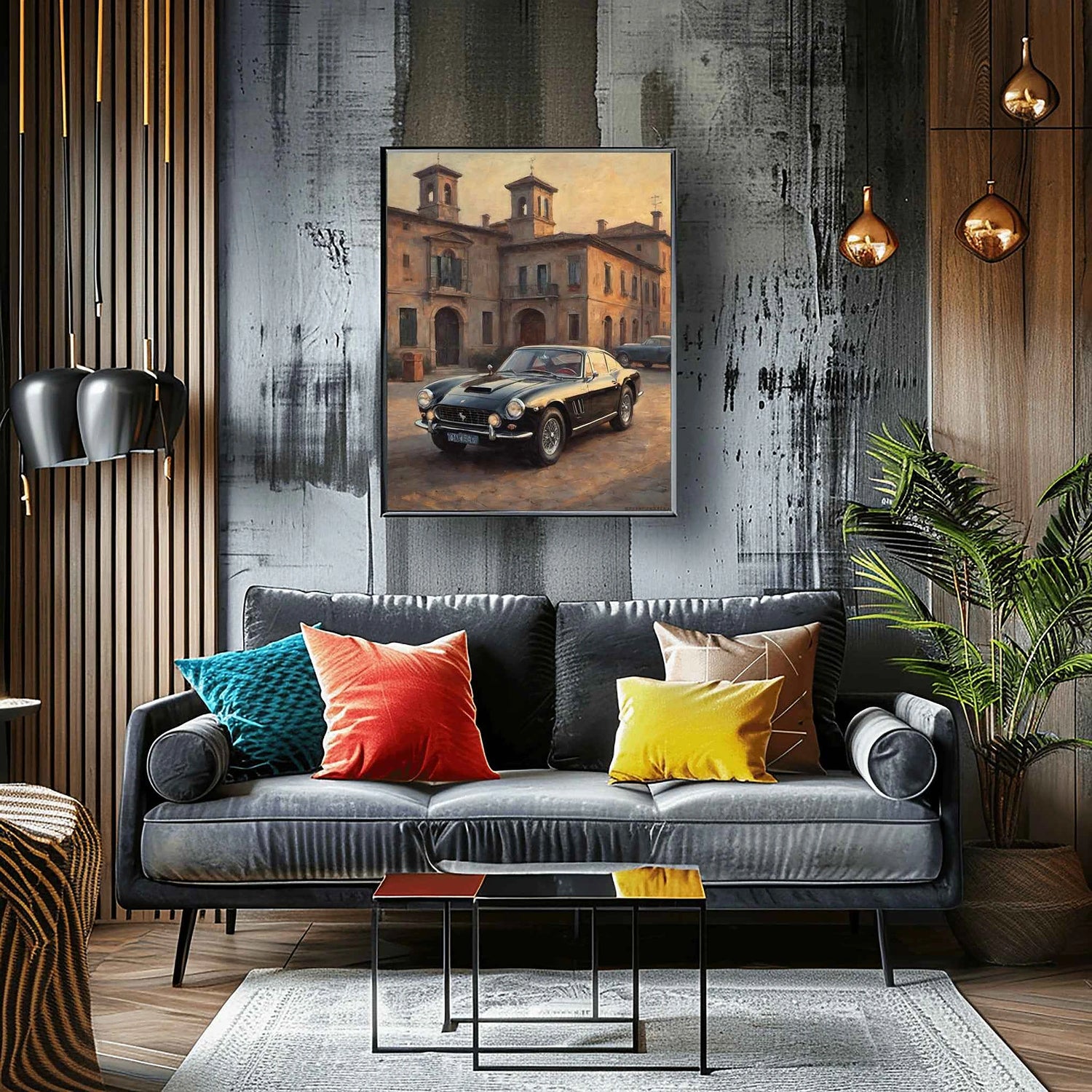 1963 Italian GT Berlinetta - Modena Edition | Poster auf Leinwand