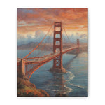 Golden Gate Bridge Canvas Print — Matte Stretched Wall Art - AquilVision