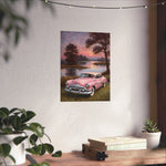 1950 American Riviera Dream Poster - Lake Edition - AquilVision