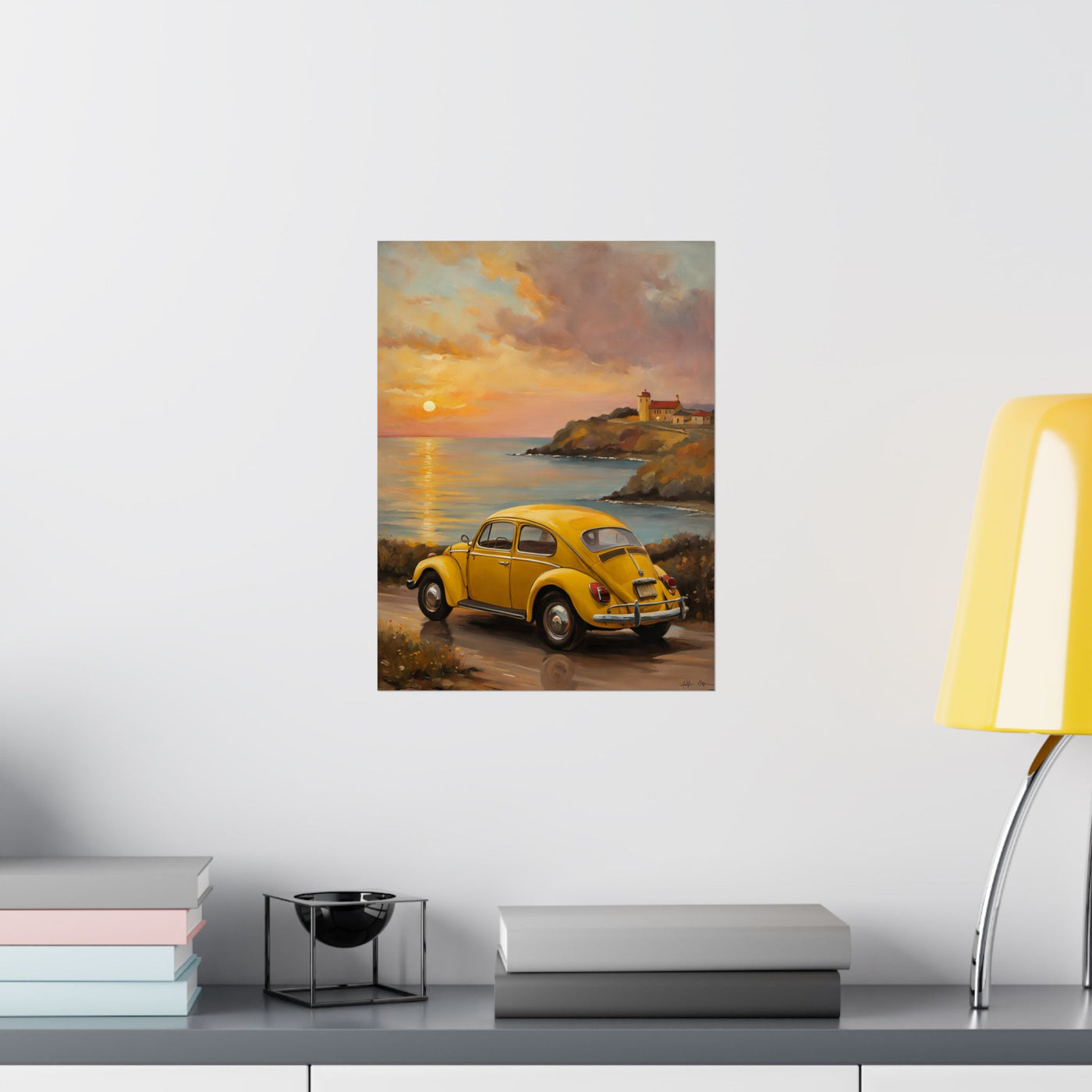 Scenic Sunset Matte Vertical Poster Printify