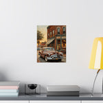 1950 American Riviera Dream Poster - Town Edition - AquilVision