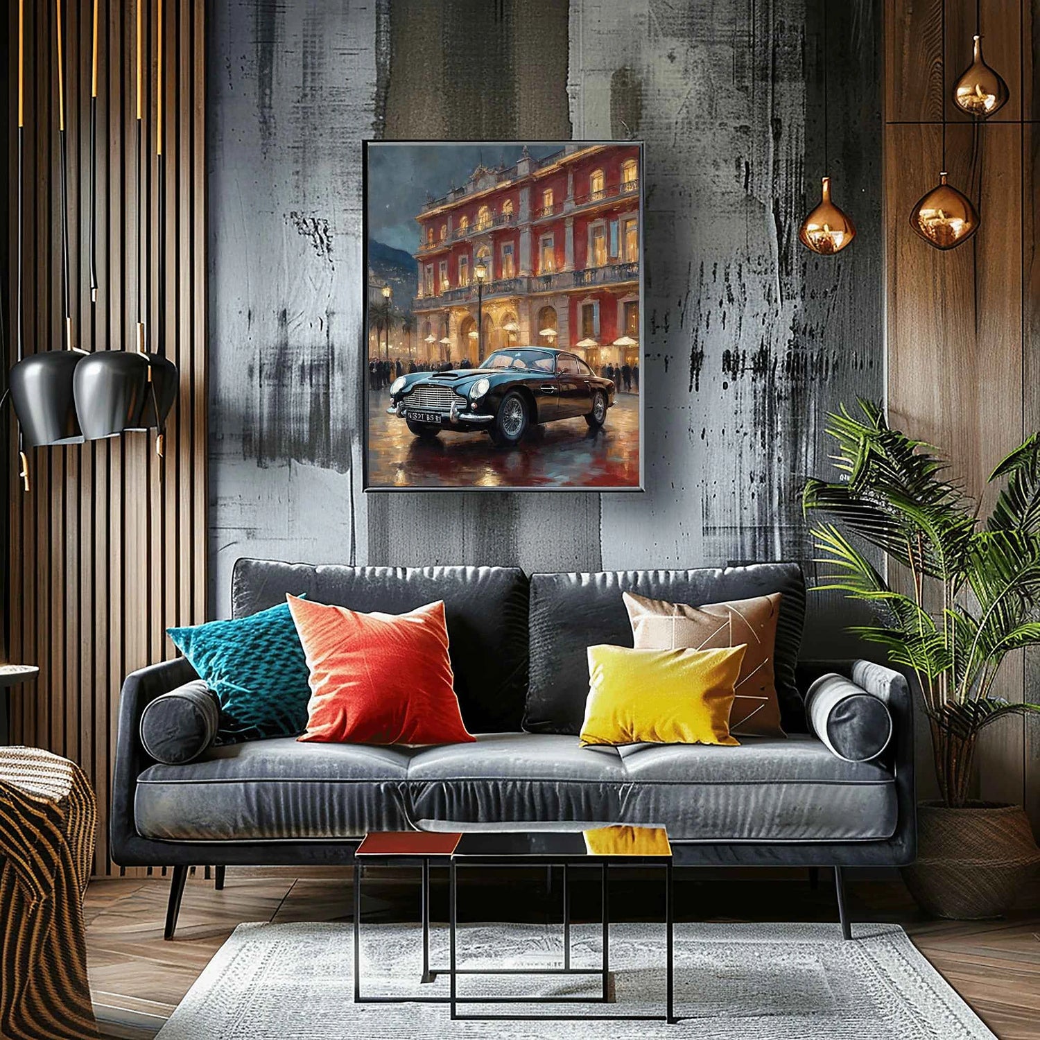 1964 British GT Eleganz - Casino Edition | Poster Leinwand