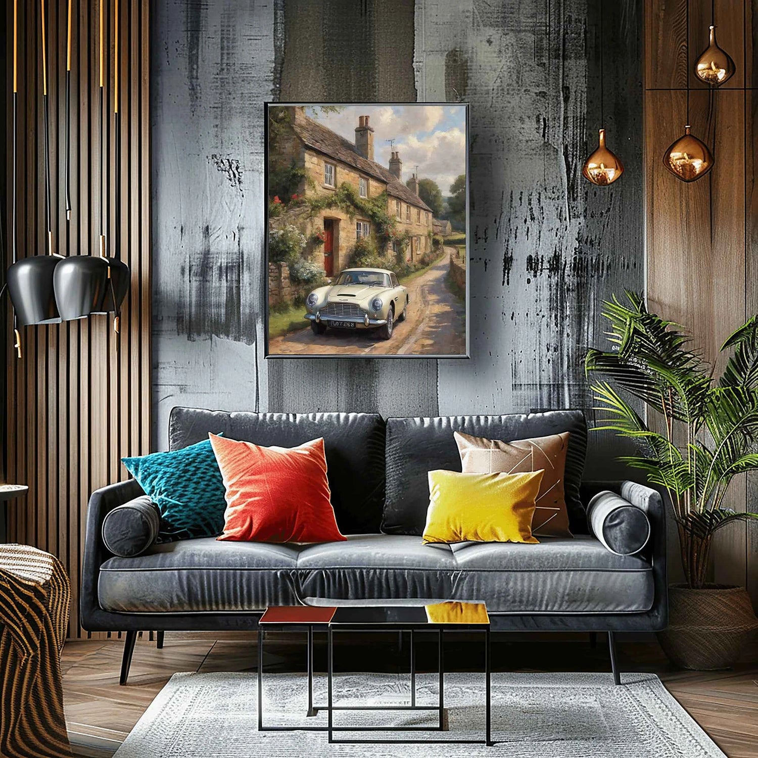 1964 Britische GT Eleganz - Country Edition | Poster Leinwand