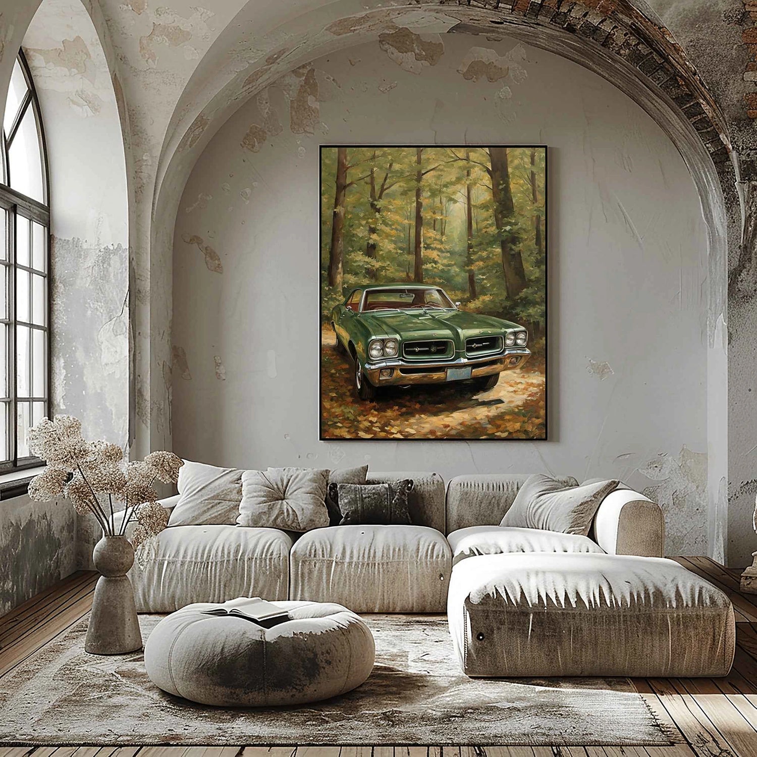 1964 GTO Muscle Pioneer - Forest Edition | Poster Canvas