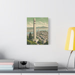 Coit Tower San Francisco Matte Canvas Print — Stretched 1.25" - AquilVision