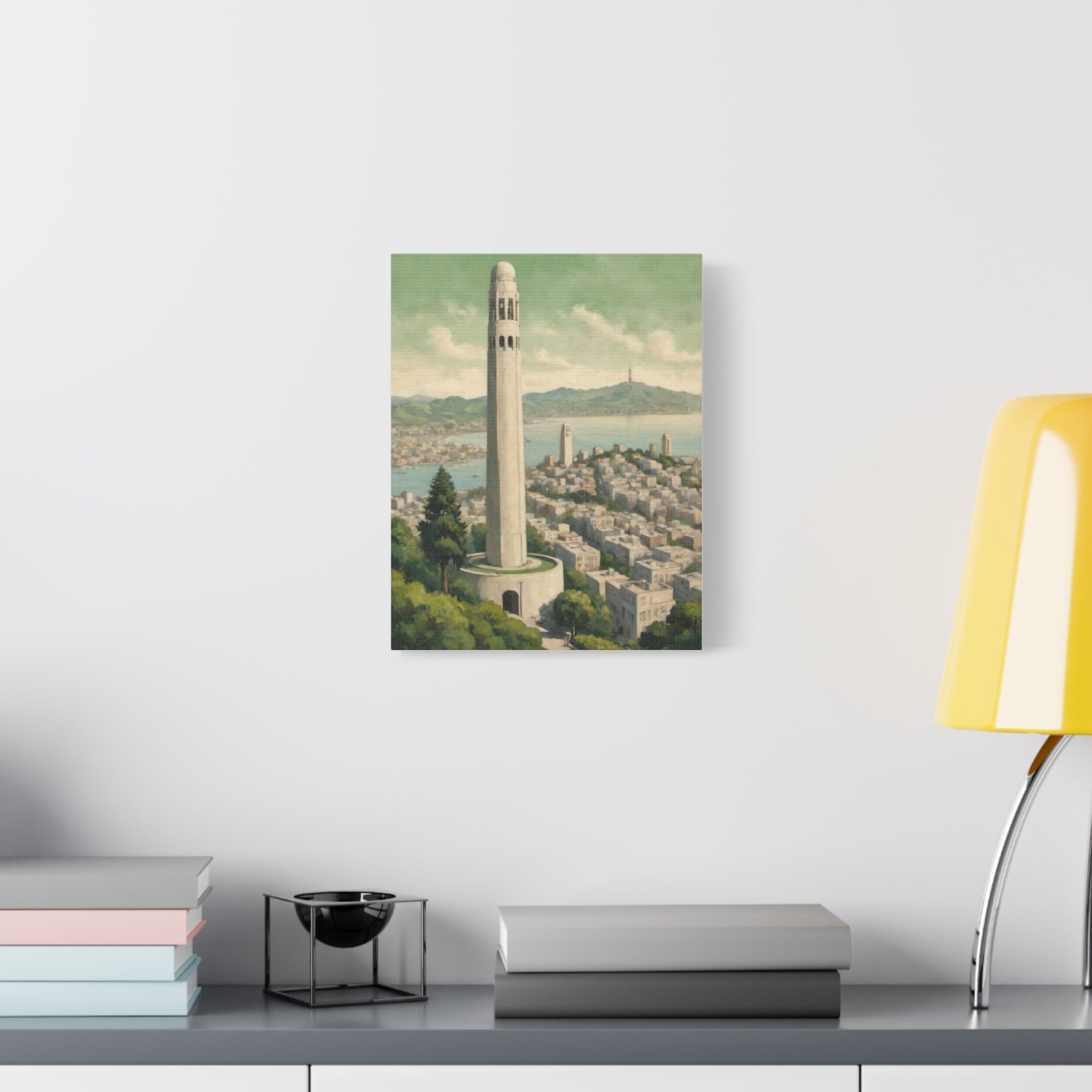 Coit Tower San Francisco Matte Canvas Print — Stretched 1.25" - AquilVision