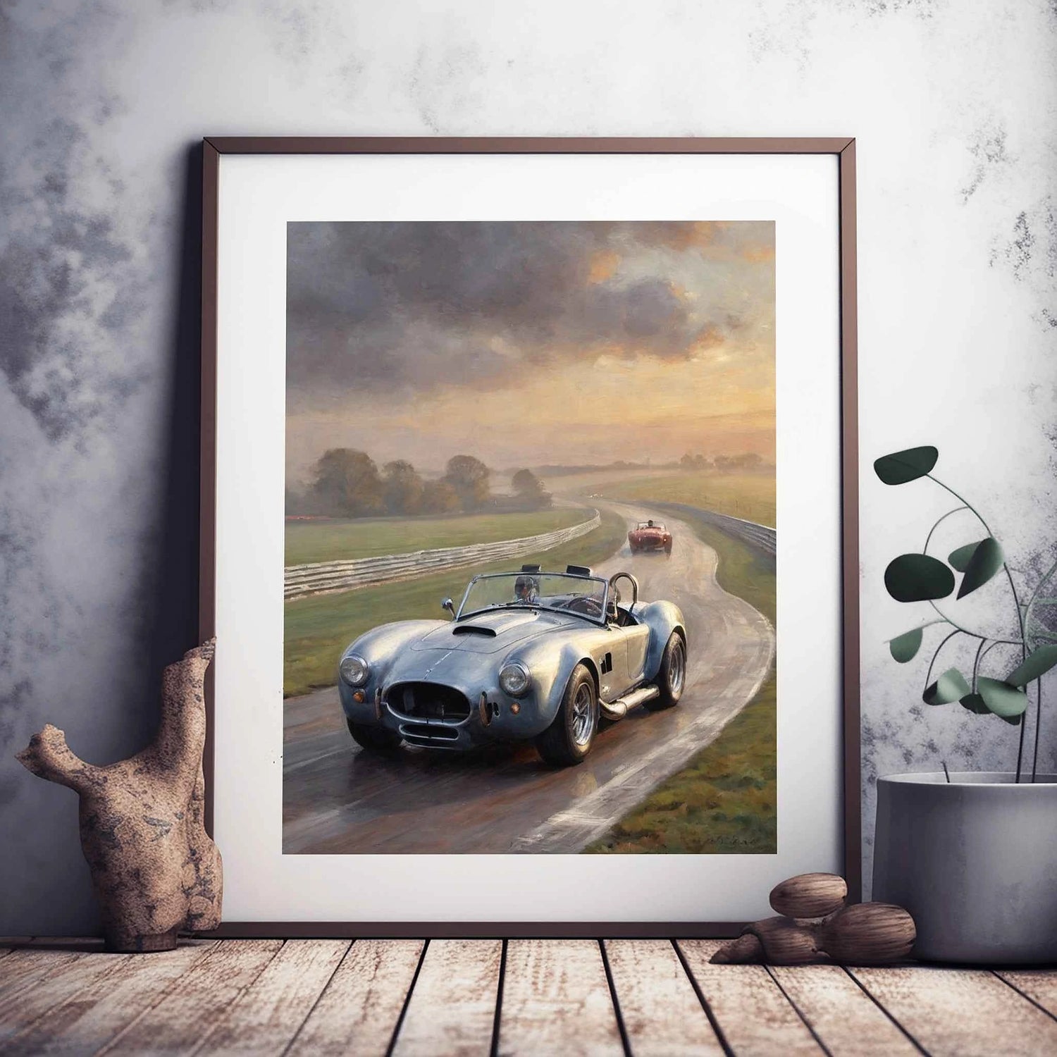 1965er Racing Beast Legend - Silverstone Edition | Poster Leinwand
