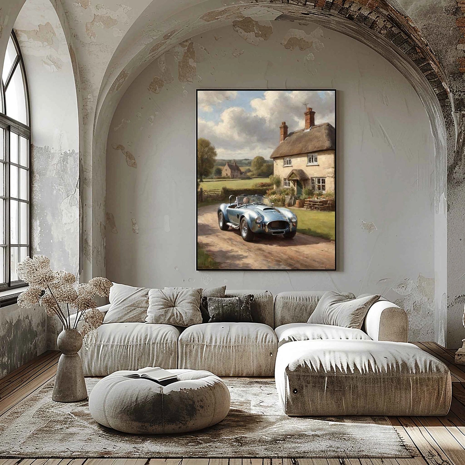 Rennlegende von 1965 – Cottage-Edition | Poster auf Leinwand