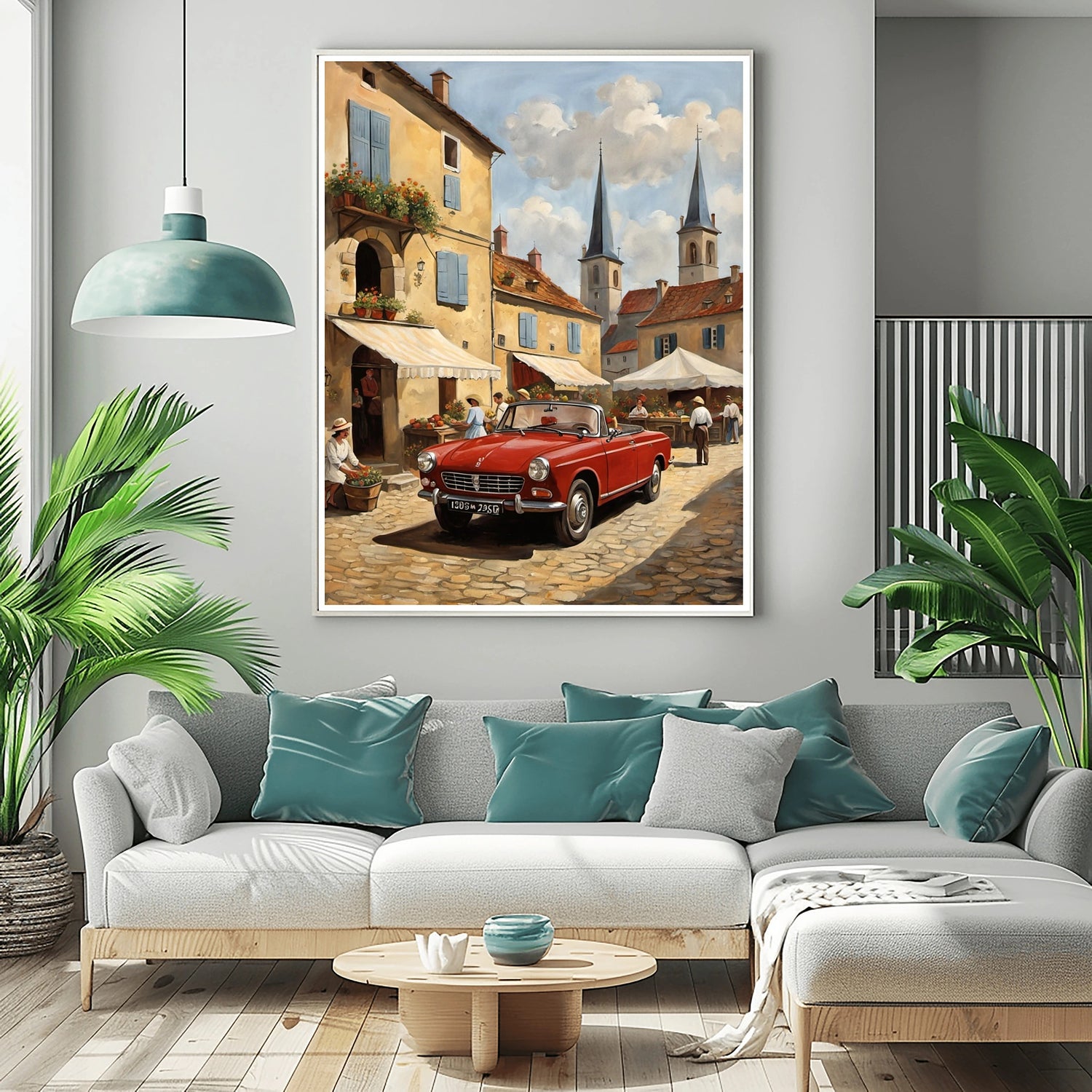 1965 French Safari Classic – Country Edition | Poster Leinwand