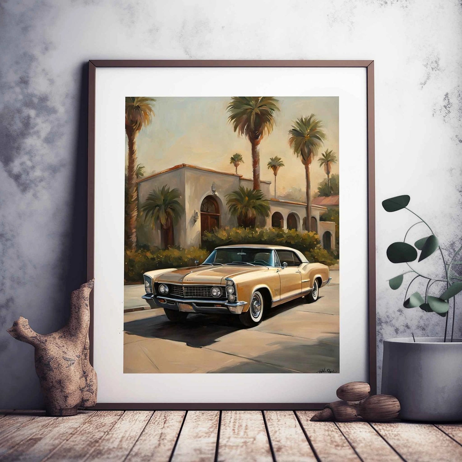 1965 Riviera Gran Sport - Palm Street Edition | Poster Leinwand