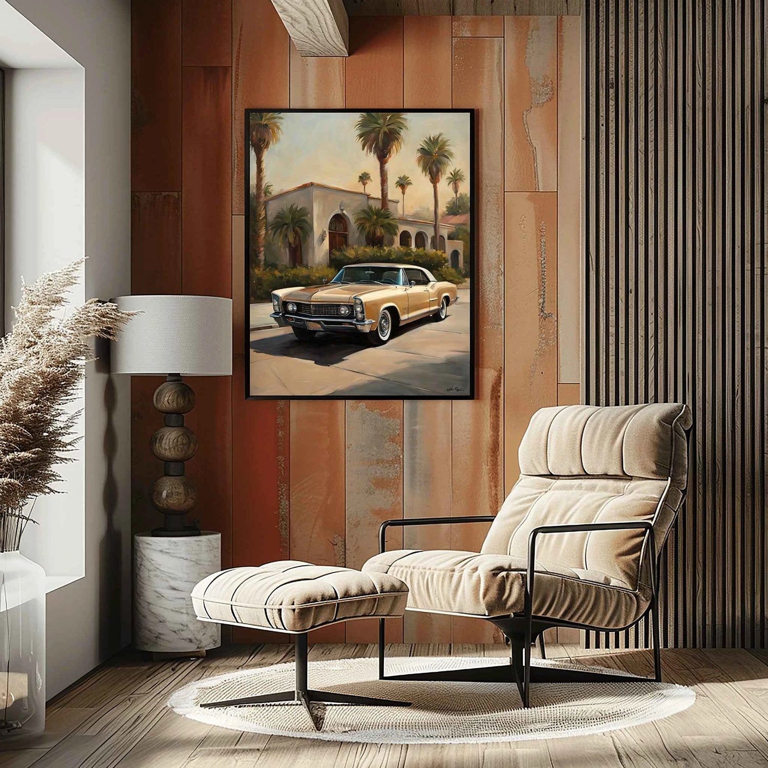 1965 Riviera Gran Sport - Palm Street Edition | Poster Leinwand