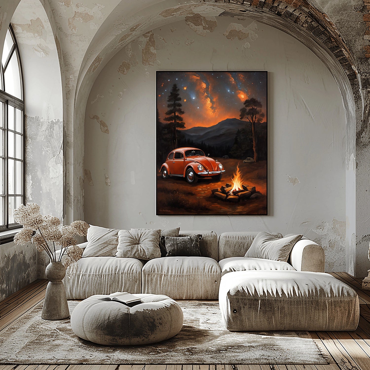 1967 Love Bug Classic - Camp Edition | Poster Canvas