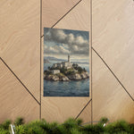 Lighthouse Island Matte Poster — Coastal Nautical Wall Art - AquilVision