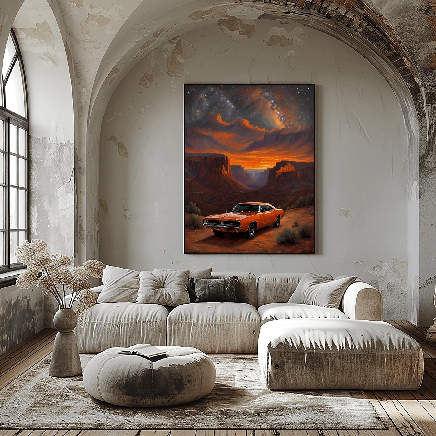 1969 RT Charger Power - Canyon Edition | Poster-Leinwand