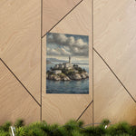 Lighthouse Island Matte Poster — Coastal Nautical Wall Art - AquilVision