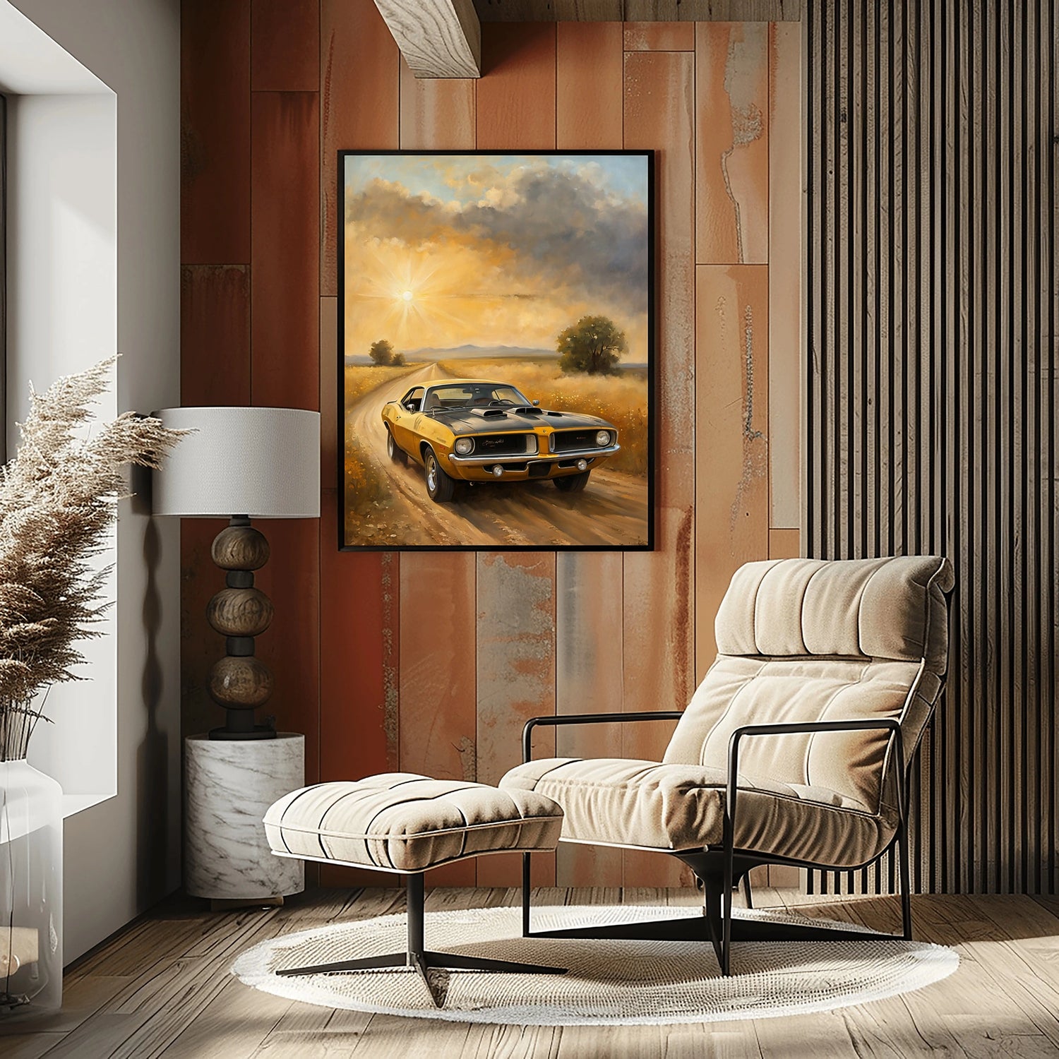 1970 Cuda High-Impact Era - Country Edition | Poster Leinwand
