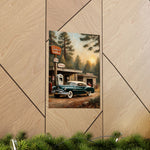 1950 American Riviera Dream Poster - Forest Edition - AquilVision