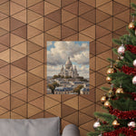 Paris Sacré-Cœur Matte Poster — Vintage Cityscape Wall Art - AquilVision