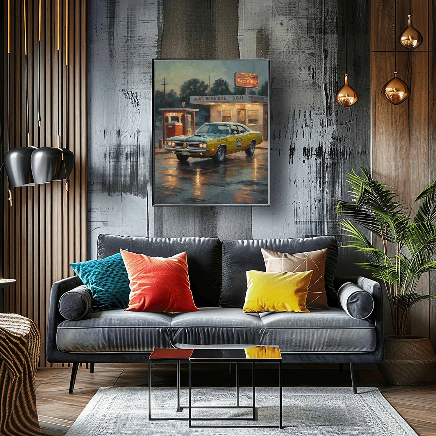 1971 Super Bee Spirit - Stadtausgabe | Poster-Leinwand