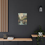 Paris Riverboat Matte Canvas Print — Stretched 1.25" - AquilVision