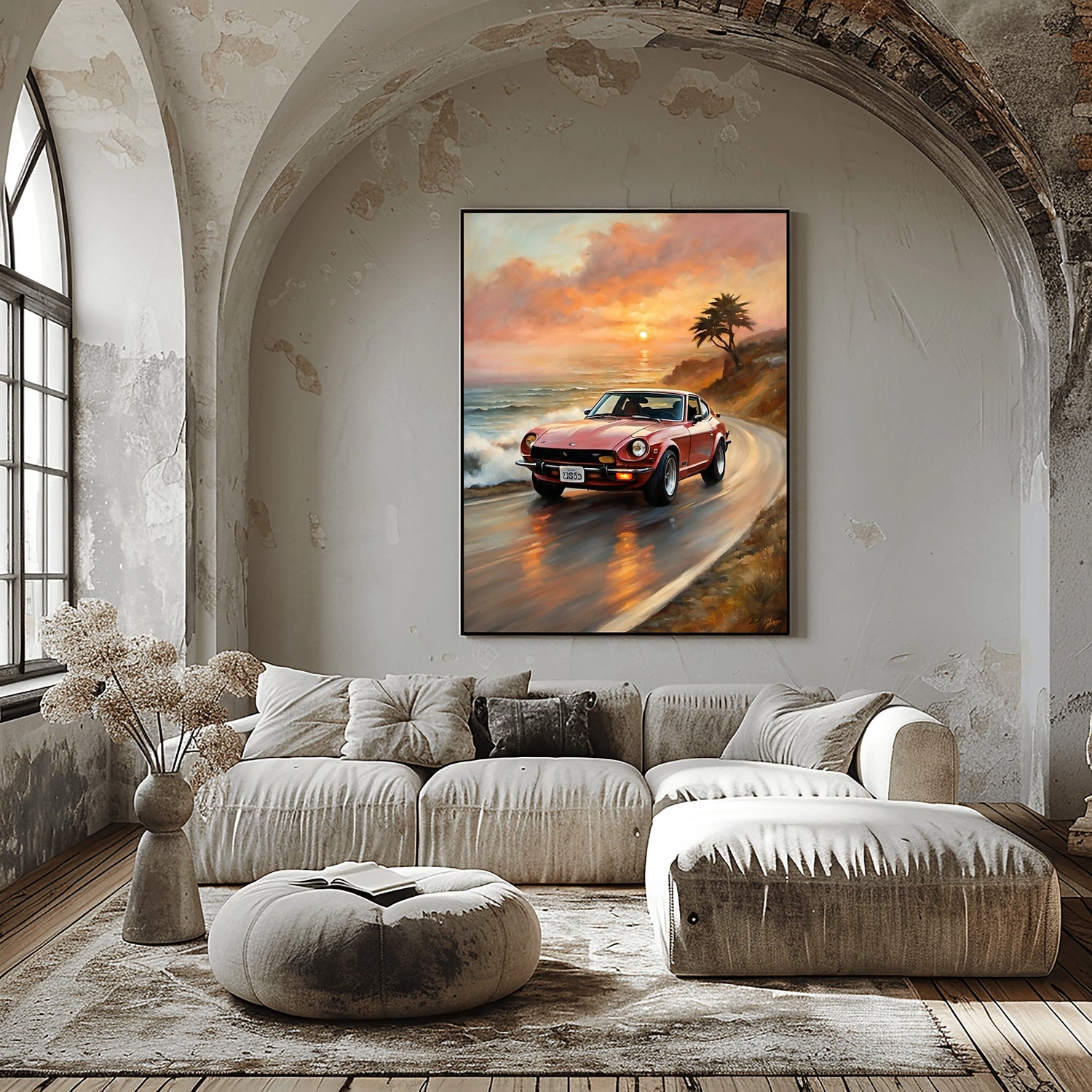 1972 Japanese Sports Icon - Coastal Edition | Poster Canvas