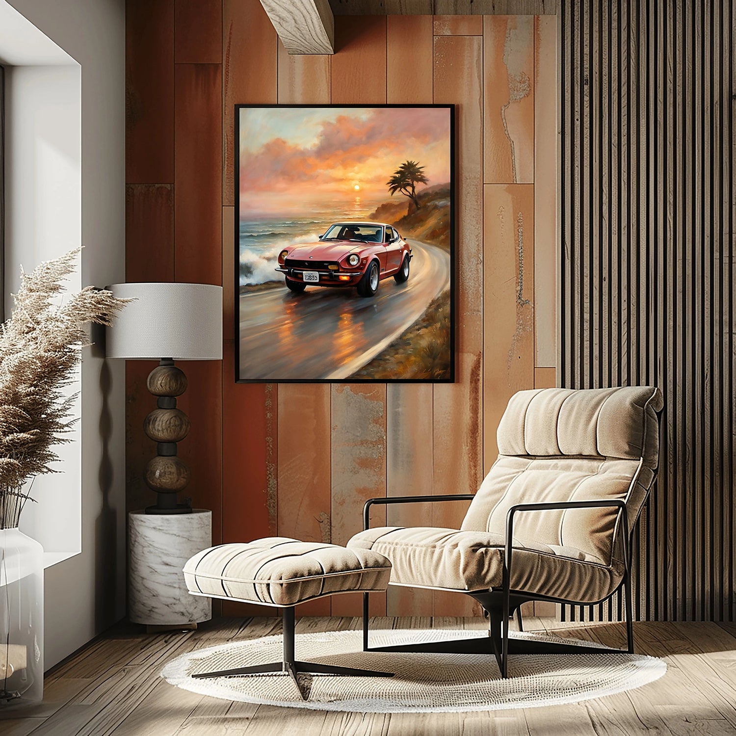 1972 Japanese Sports Icon - Coastal Edition | Poster Canvas