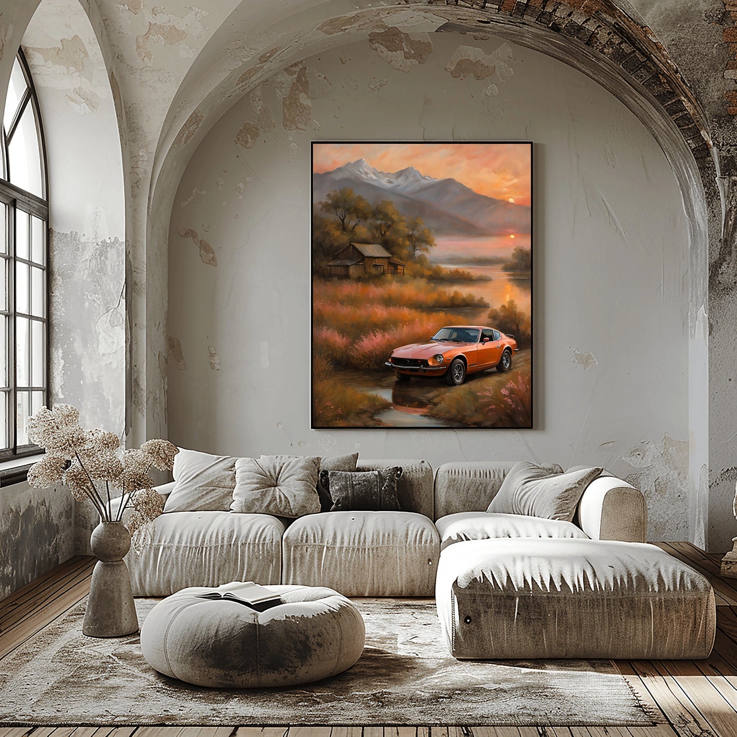 1972 Japanese Sports Icon - Lake Edition | Poster Canvas